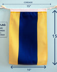 D (Delta) Nautical Signal Flag – Traditional Maritime Code Flag - Maritime Tribes USASignal Flag
