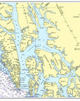 Petersburg (Alaska!) Nautical Chart Placemats, set of 4