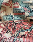 Edinburgh, Scotland Vintage City Map Scarf - Maritime Tribes USAScarf