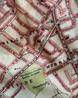 Edinburgh, Scotland Vintage City Map Scarf - Maritime Tribes USAScarf