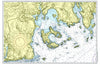 Englishman Bay, Maine Chart Placemat - Maritime Tribes USALaminated Placemat