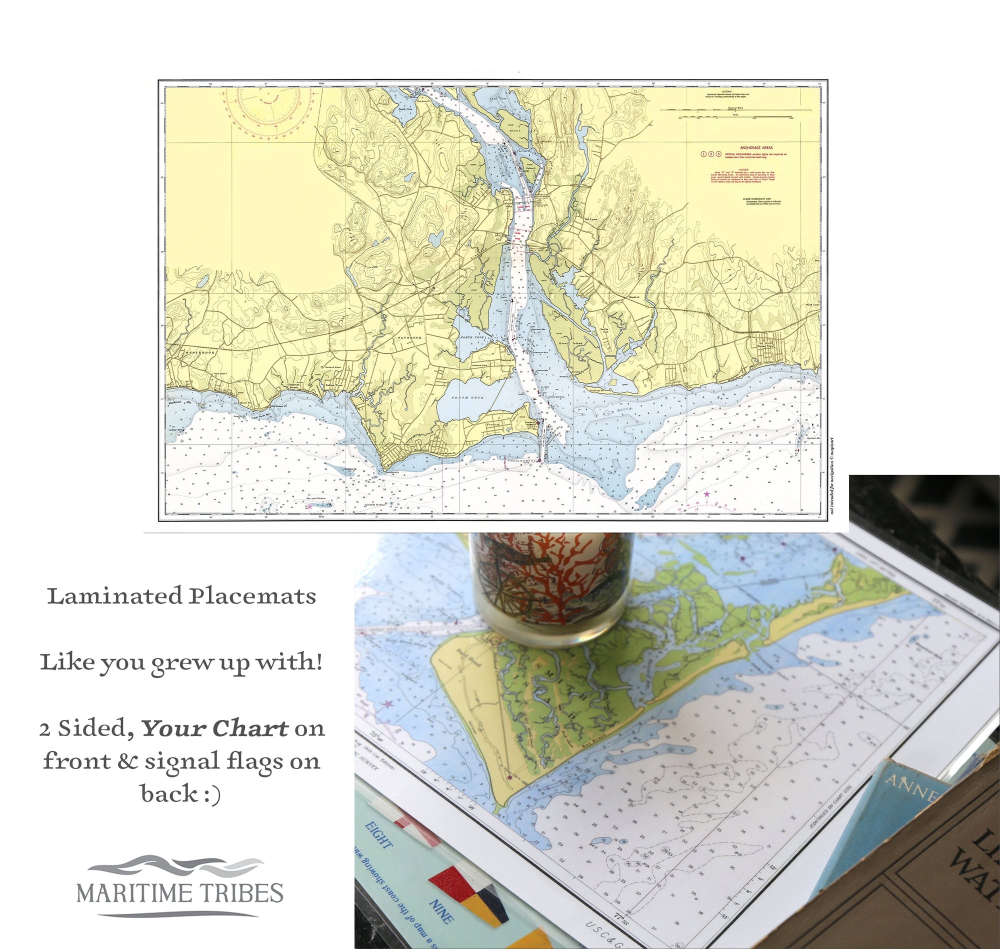 Nautical Chart Placemat