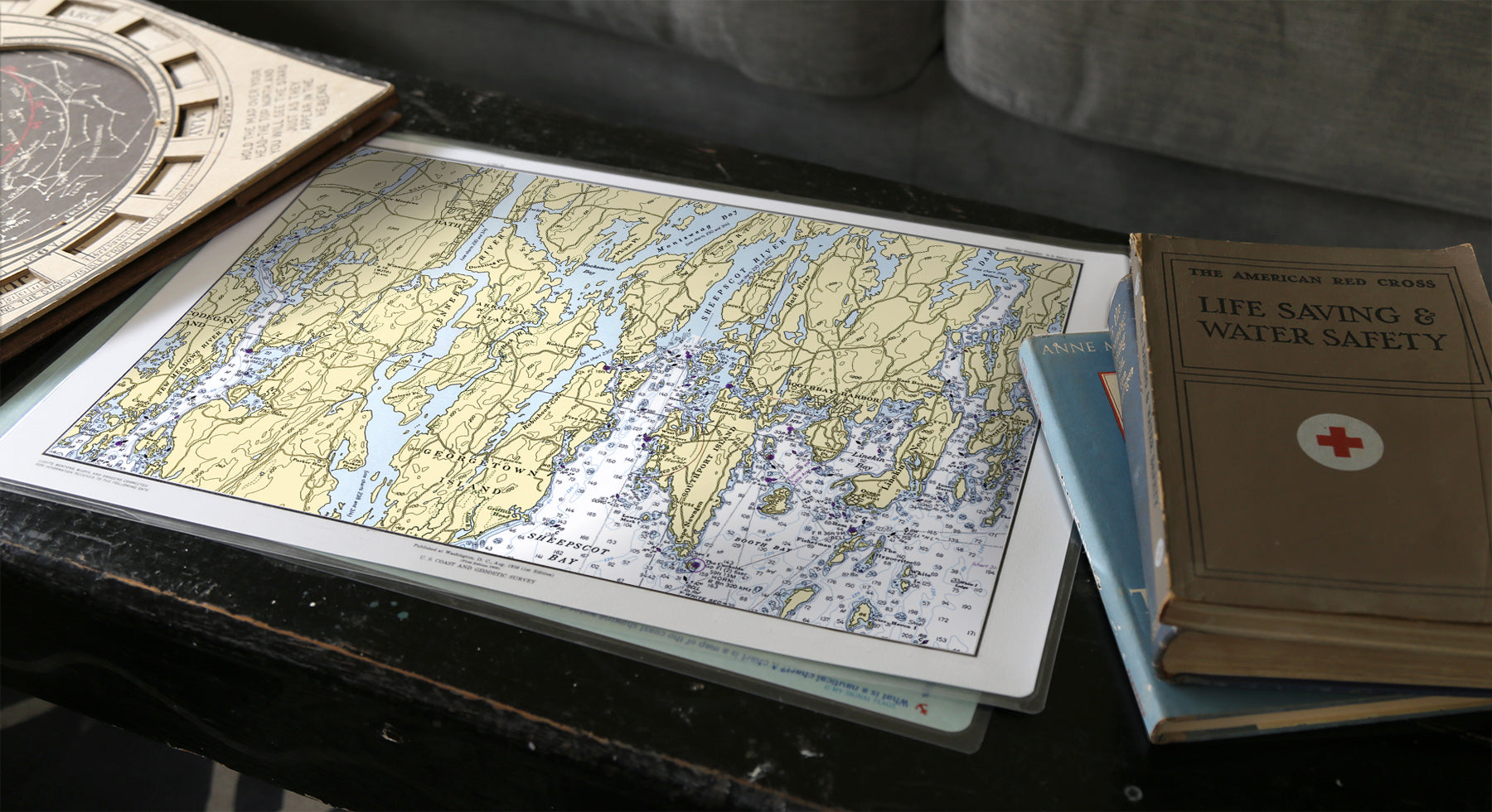 Nautical Chart Placemat