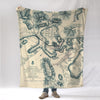 Franklin, TN Civil War Map Blanket - Maritime Tribes USABlanket