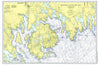 Frenchman & Blue Hill Bays, Maine Chart Placemat - Maritime Tribes USALaminated Placemat