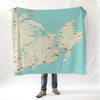 Gloucester Modern Wave Blanket - Maritime Tribes USABlanket