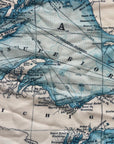 Great Lakes Antique Map Scarf - Maritime Tribes USAScarf