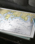 Groton to Stonington (Mystic) Connecticut Placemat - Maritime Tribes USALaminated Placemat