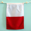 H (Hotel) Nautical Signal Flag – Traditional Maritime Code Flag - Maritime Tribes USASignal Flag