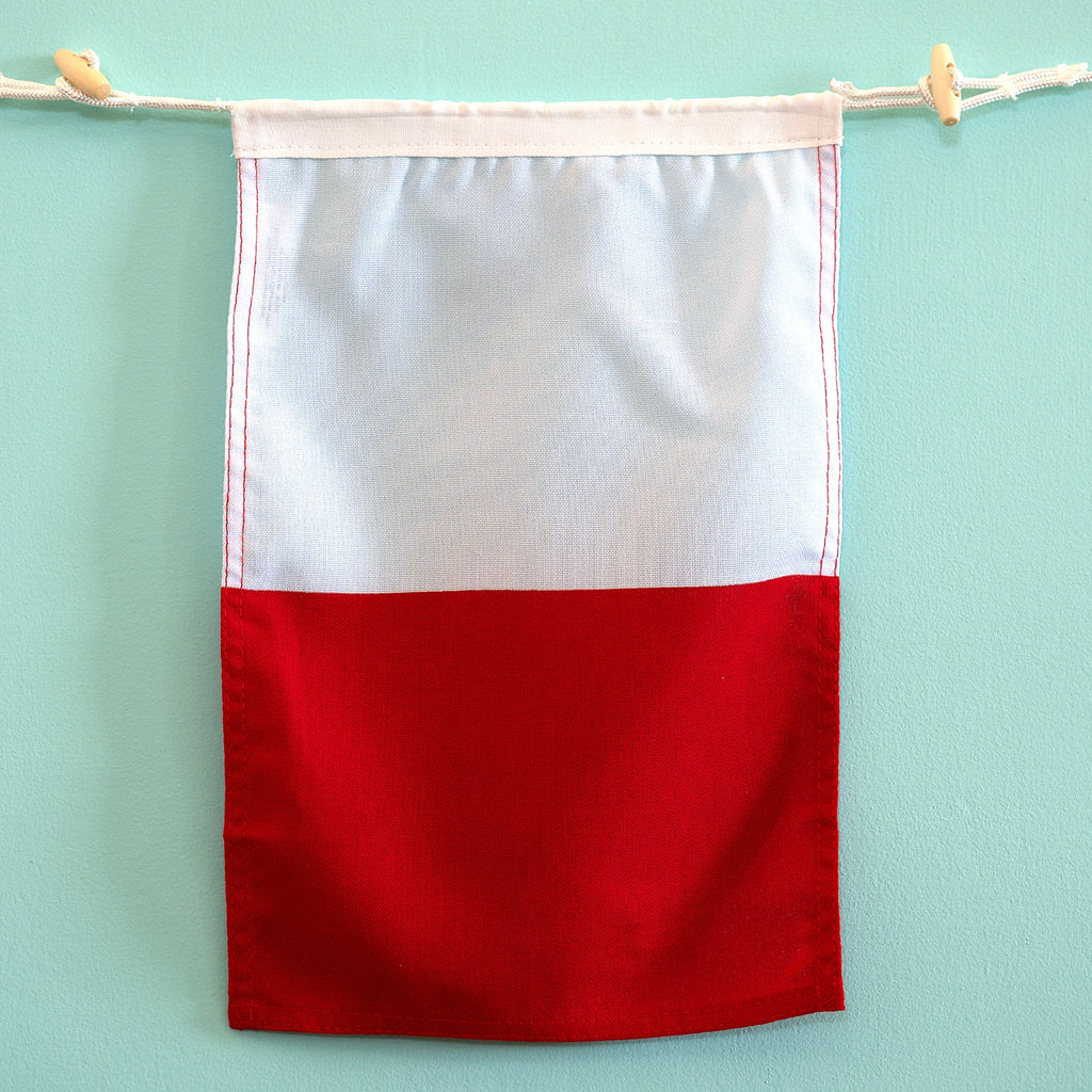 H (Hotel) Nautical Signal Flag – Traditional Maritime Code Flag - Maritime Tribes USASignal Flag