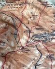Hawaiian Islands Vintage Map Scarf - Maritime Tribes USAScarf