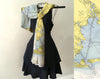 Houston / Galveston Nautical Chart Scarf - Maritime Tribes USAScarf