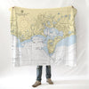 Hyannis Harbor and Vicinity Blanket - Maritime Tribes USABlanket