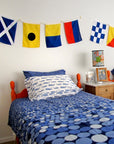 I (India) Nautical Signal Flag – Traditional Maritime Code Flag - Maritime Tribes USASignal Flag