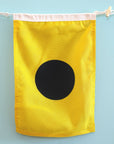 I (India) Nautical Signal Flag – Traditional Maritime Code Flag - Maritime Tribes USASignal Flag