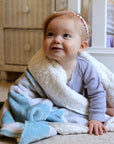 Illustrated World Map Baby Blanket - by Ernest Dudley Chase - Super Soft - Maritime Tribes USABlanket