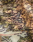 Ireland Vintage Map Scarf - Maritime Tribes USAScarf