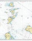 Islands of Lake Erie Chart Placemat - Maritime Tribes USALaminated Placemat