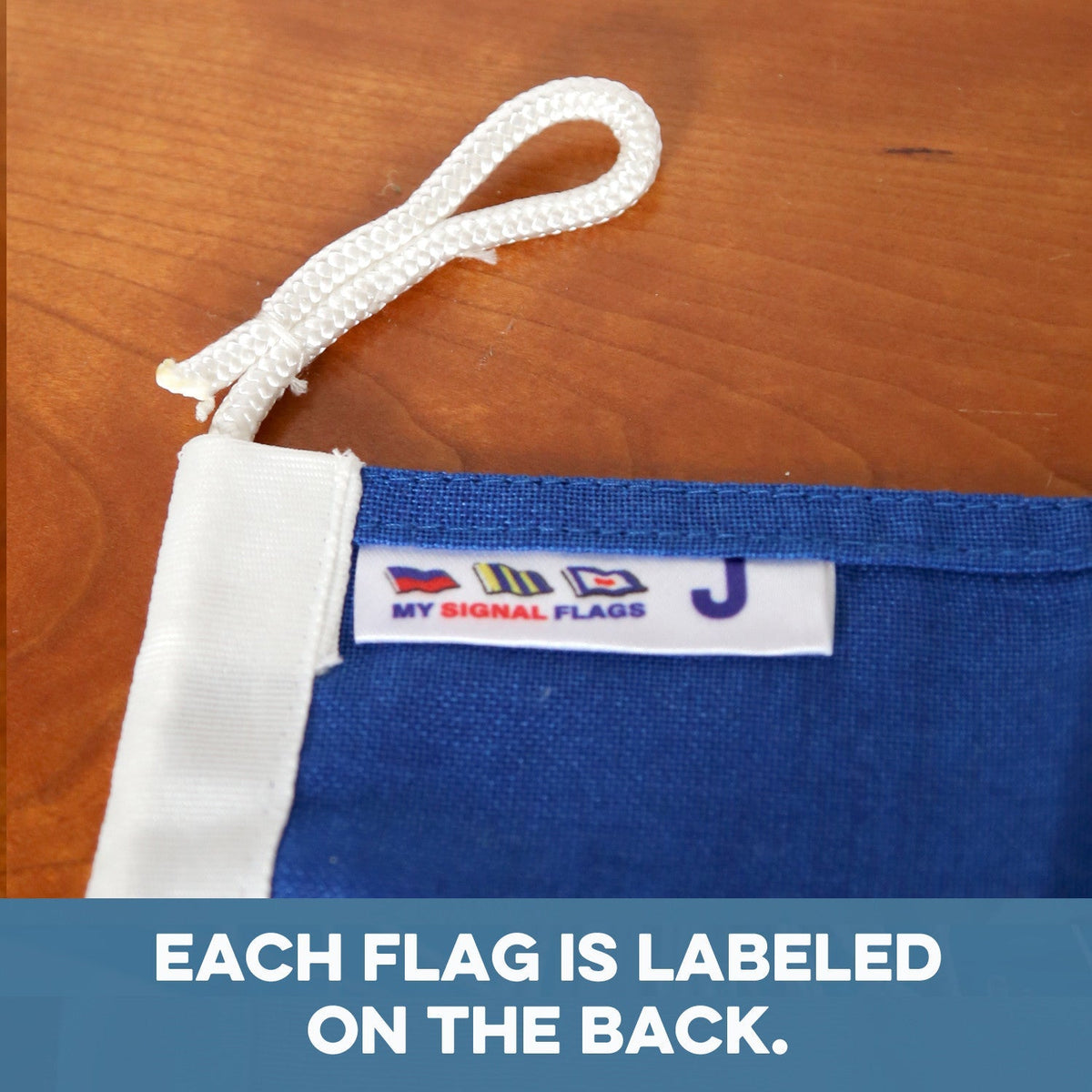 J (Juliet) Nautical Signal Flag – Traditional Maritime Code Flag - Maritime Tribes USASignal Flag