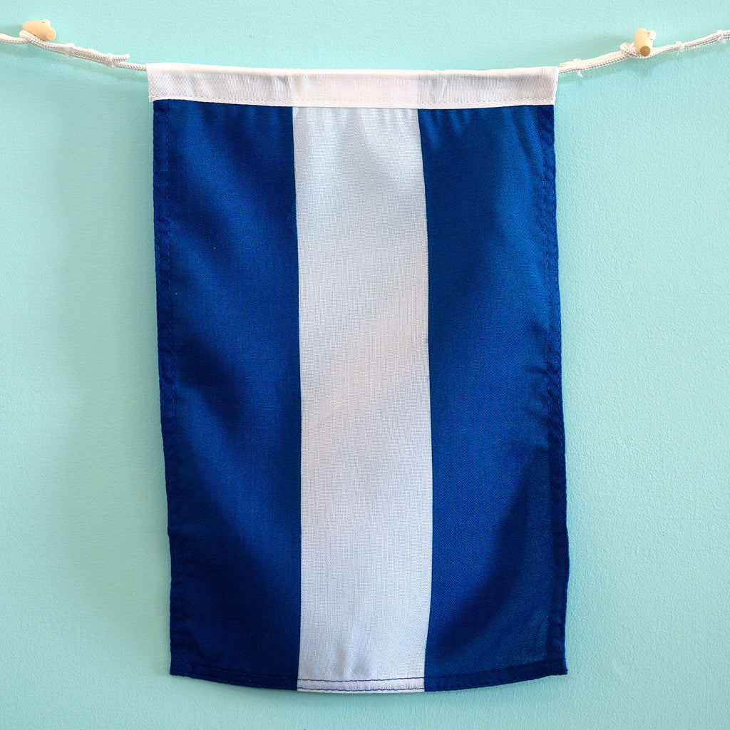 J (Juliet) Nautical Signal Flag – Traditional Maritime Code Flag - Maritime Tribes USASignal Flag