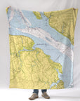 James River - Jones Creek Blanket - Maritime Tribes USABlanket