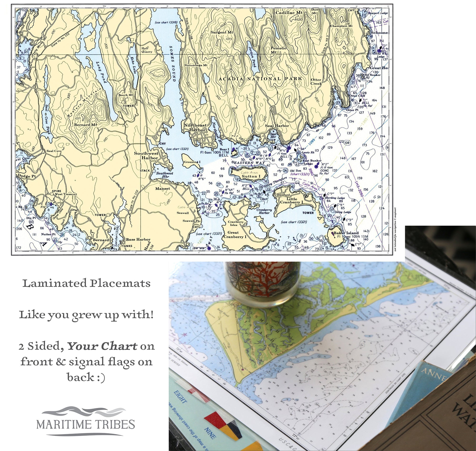 Nautical Chart Placemat