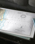 Kenosha, Wisconsin Vintage 1921 Chart Placemat - Maritime Tribes USALaminated Placemat