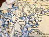 Ketchikan AK Nautical Chart Blanket - Maritime Tribes USABlanket
