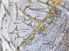 Key Largo, FL Nautical Chart Blanket - Maritime Tribes USABlanket