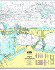 Key Largo, Florida Nautical Chart Placemat - Maritime Tribes USALaminated Placemat