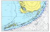 Key West to Big Pine Key, Florida Chart Placemat (Copy) - Maritime Tribes USALaminated Placemat