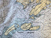 Kodiak Island, Nautical Chart Blanket - Maritime Tribes USABlanket