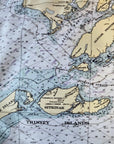 Kodiak Island, Nautical Chart Blanket - Maritime Tribes USABlanket