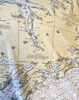 Kodiak Island, Nautical Chart Blanket - Maritime Tribes USABlanket