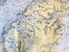 Kodiak Island, Nautical Chart Blanket - Maritime Tribes USABlanket