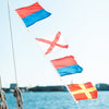 L (Lima) Nautical Signal Flag – Traditional Maritime Code Flag - Maritime Tribes USASignal Flag