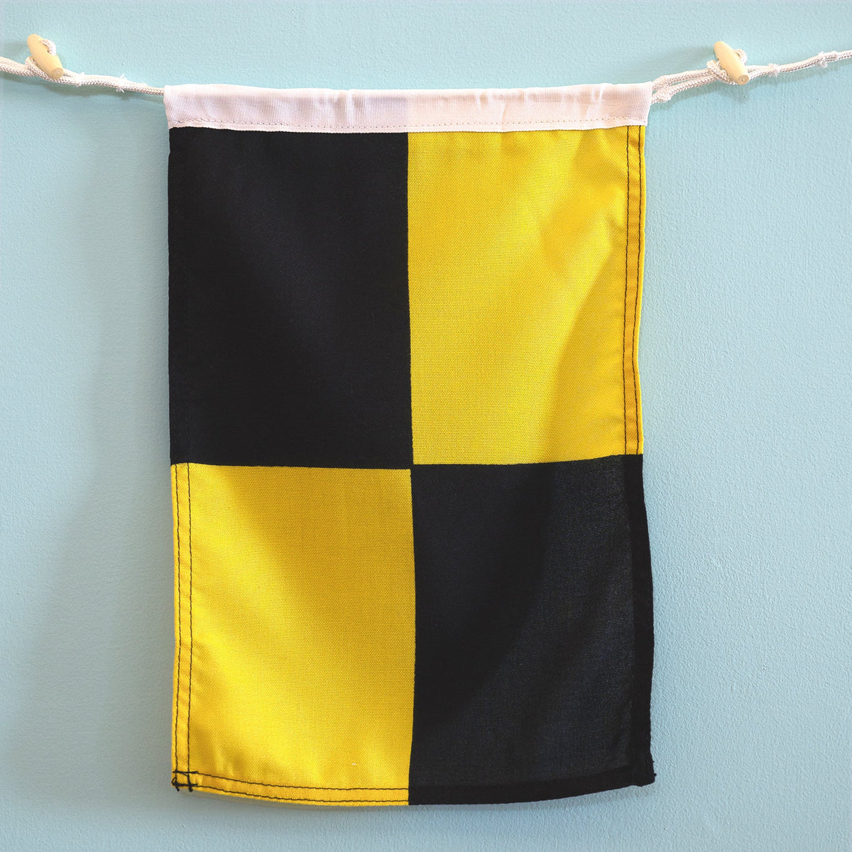 L (Lima) Nautical Signal Flag – Traditional Maritime Code Flag - Maritime Tribes USASignal Flag