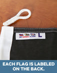 L (Lima) Nautical Signal Flag – Traditional Maritime Code Flag - Maritime Tribes USASignal Flag