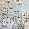 Lake Arrowhead, CA topo map Blanket - Maritime Tribes USABlanket