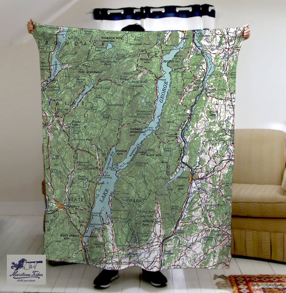 Lake George Blanket - Maritime Tribes USABlanket