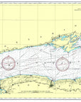 Lake Ontario Chart Placemat - Maritime Tribes USALaminated Placemat
