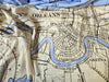 Lake Pontchartrain, New Orleans LA Nautical Chart Blanket - Maritime Tribes USABlanket