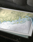 Long Island Sound West – Coastal Fairfield County, CT Chart Placemat - Maritime Tribes USALaminated Placemat