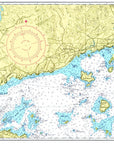 Manchester by-the-Sea, Chart Placemat - Maritime Tribes USALaminated Placemat