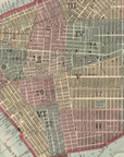 Manhattan Vintage Map Blanket - Maritime Tribes USABlanket