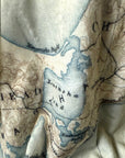 Martha's Vineyard Antique Map Blanket - Maritime Tribes USABlanket
