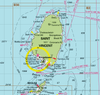 Martinique to Grenada Chart Blanket (St. Lucia, Barbados, Saint Vincent & the Grenadines) - Maritime Tribes USA