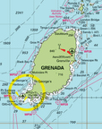 Martinique to Grenada Chart Blanket (St. Lucia, Barbados, Saint Vincent & the Grenadines) - Maritime Tribes USA