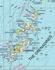 Martinique to Grenada Chart Blanket (St. Lucia, Barbados, Saint Vincent & the Grenadines) - Maritime Tribes USA