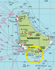 Martinique to Grenada Chart Blanket (St. Lucia, Barbados, Saint Vincent & the Grenadines) - Maritime Tribes USA